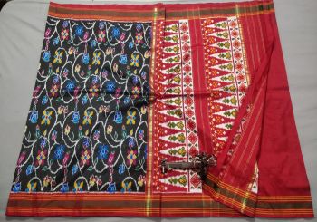 PALUIDSS5F14ISDD03- Ikat silk saree