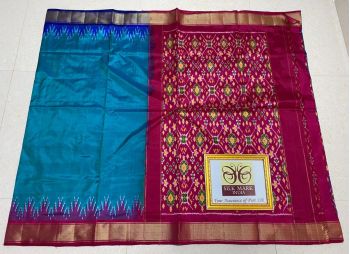 PPHSIDSS5F17BCDC21- Ikat silk saree