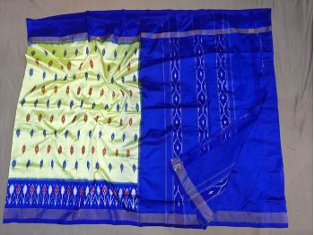 PGMRILWS5F14XEDC16- light weight Ikat silk saree