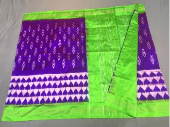 PGMRILWS5F14XEDC35- light weight Ikat silk saree