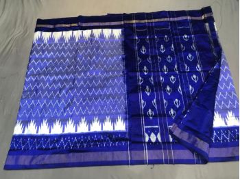 PGMRILWS5F14XEDC38- light weight Ikat silk saree