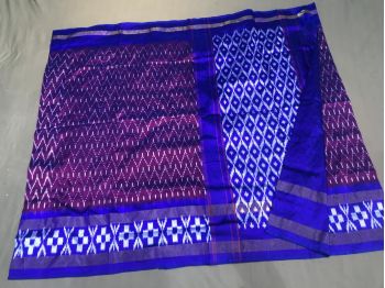 PGMRILWS5F14XEDC39- light weight Ikat silk saree