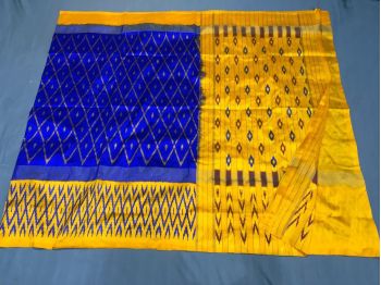 PGMRILWS5F14XEDC47- light weight Ikat silk saree