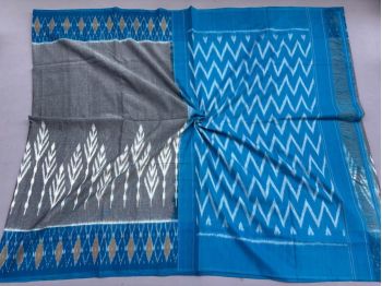 PSSIICTS5F16INCD02- Ikat cotton saree