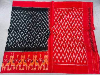 PSSIICTS5F16INCD04- Ikat cotton saree