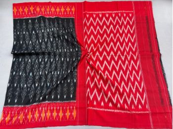 PSSIICTS5F16INCD23- Ikat cotton saree