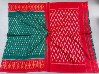 PSSIICTS5F16INCD24- Ikat cotton saree