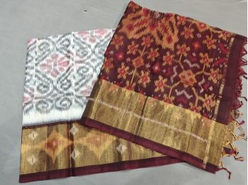 PGMRISCS5F22EZCD25- Ikat Sico saree