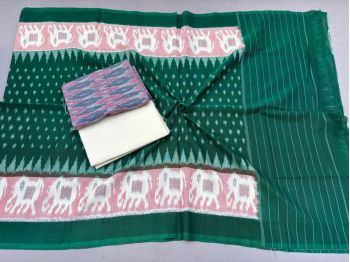 PSSIC3PS5F18IZSD18- Double ikat cotton salwar set