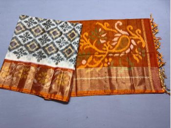 PSSIISCS5F22EECC09- Ikat Sico saree