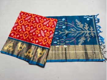 PSSIISCS5F22EECC10- Ikat Sico saree