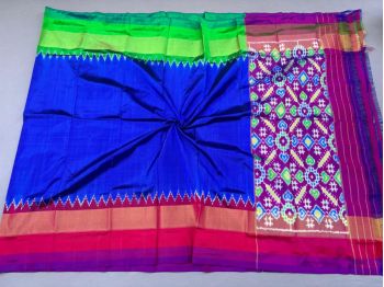 PSSIISDP5F223ECCD01- Ikat silk dupatta