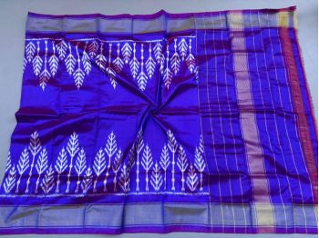 PSSIISDP5F223ECCD13- Ikat silk dupatta