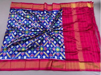 PSSIISDP5F223ECCD14- Ikat silk dupatta