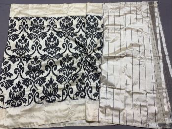 PSSIISDP5F223ECCD51- Ikat silk dupatta