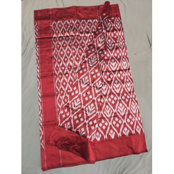 PGMRILWS5F14SFCC15- light weight Ikat silk saree