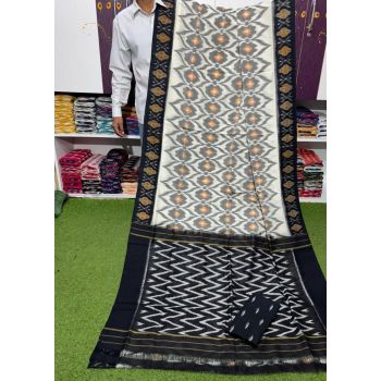 PSRGICTS5F17INCC48- Ikat cotton saree