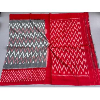 PSSIICTS5F16INCD05- Ikat cotton saree