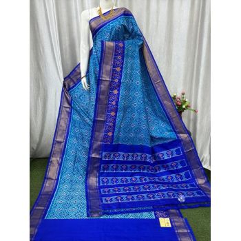 PASKIDSS5F19NDCD19- Ikat silk saree