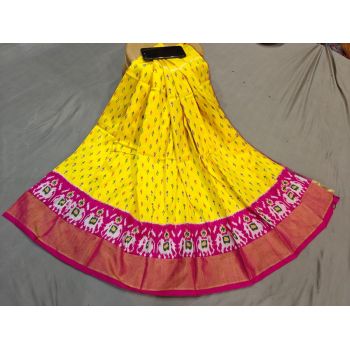 PGMRC3PS5F19EEDC13- Medium Size Ikat Silk Lehenga