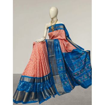 PMIUIDSS5F20NCCD04- Ikat silk saree