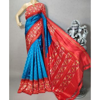 PRIHIDSS5F18TTDC02- Ikat silk saree