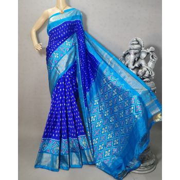 PRIHIDSS5F18TTDC19- Ikat silk saree