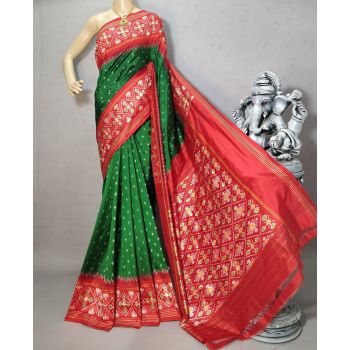 PRIHIDSS5F18TTDC27- Ikat silk saree