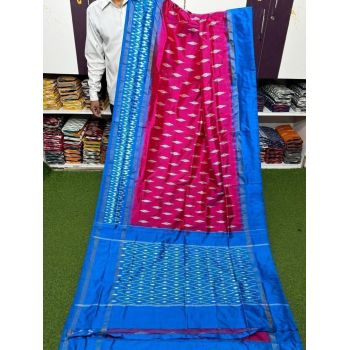 PSRGILWS5F18XZDD03- light weight Ikat silk saree