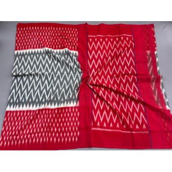 PSSIICTS5F21INCC15- Ikat cotton saree