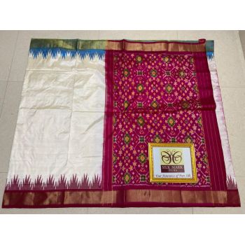 PPHSIDSS5F22BDCD22- Ikat silk saree