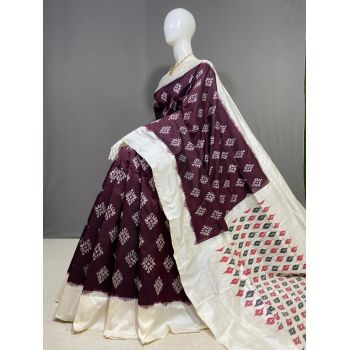 PPHSIDSS5F22BDCD24- Ikat silk saree