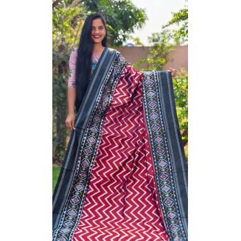 PWCKIDSS5F22TZDC10- Ikat silk saree