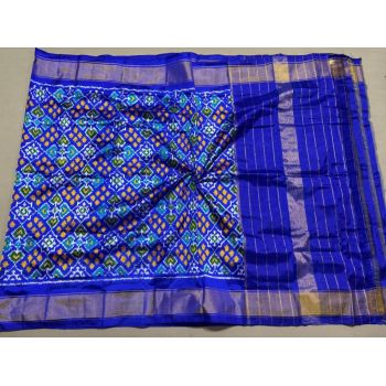 PSSIISDP5M10ECDC26- Ikat silk dupatta