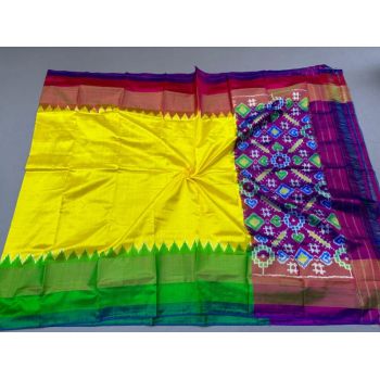 PSSIISDP5M10ECDC61- Ikat silk dupatta