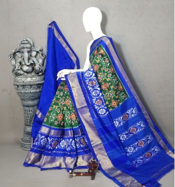 PALUIDSS5F15NDDC12- Ikat silk saree