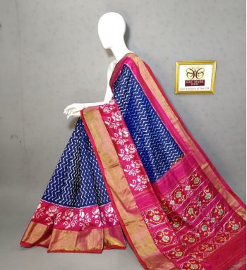 PPHSIDSS5F17BCDC04- Ikat silk saree