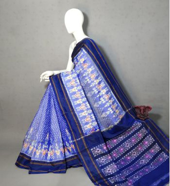 PGMRIDSS5F12BICD45- Ikat silk saree