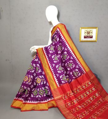 PPHSIDSS5F17BCDC09- Ikat silk saree