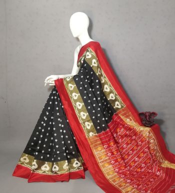 PGMRIDSS5F21BXDC11- Ikat silk saree