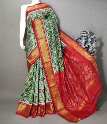 PSTHIDSS5F17NCDC19- Ikat silk saree