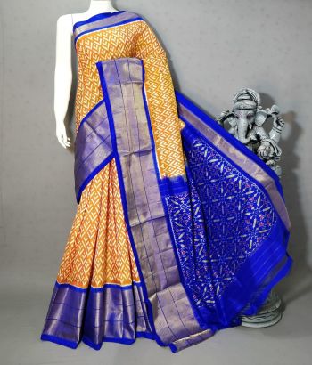 PSTHIDSS5F17NCDC23- Ikat silk saree