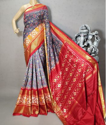 PRIHIDSS5F15NCDD07- Ikat silk saree