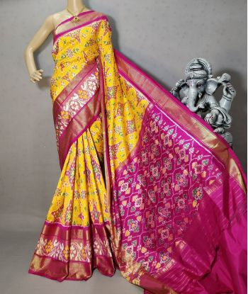 PRIHIDSS5F15NCDD10- Ikat silk saree