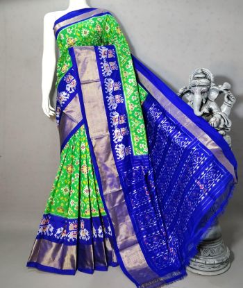 PSTHIDSS5F17NCDC26- Ikat silk saree