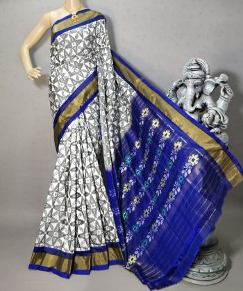 PRIHIDSS5F21BTDC27- Ikat silk saree