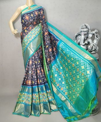 PRIHIDSS5F15NCDD05- Ikat silk saree