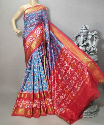 PRIHIDSS5F15NCDD18- Ikat silk saree