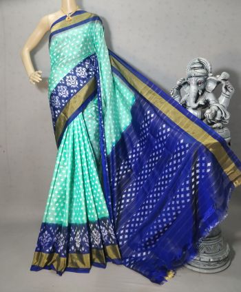 PRIHIDSS5F18TTDC15- Ikat silk saree