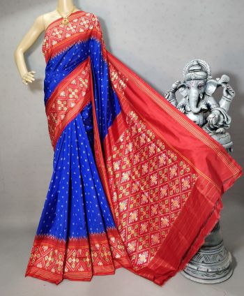 PRIHIDSS5F18TTDC30- Ikat silk saree